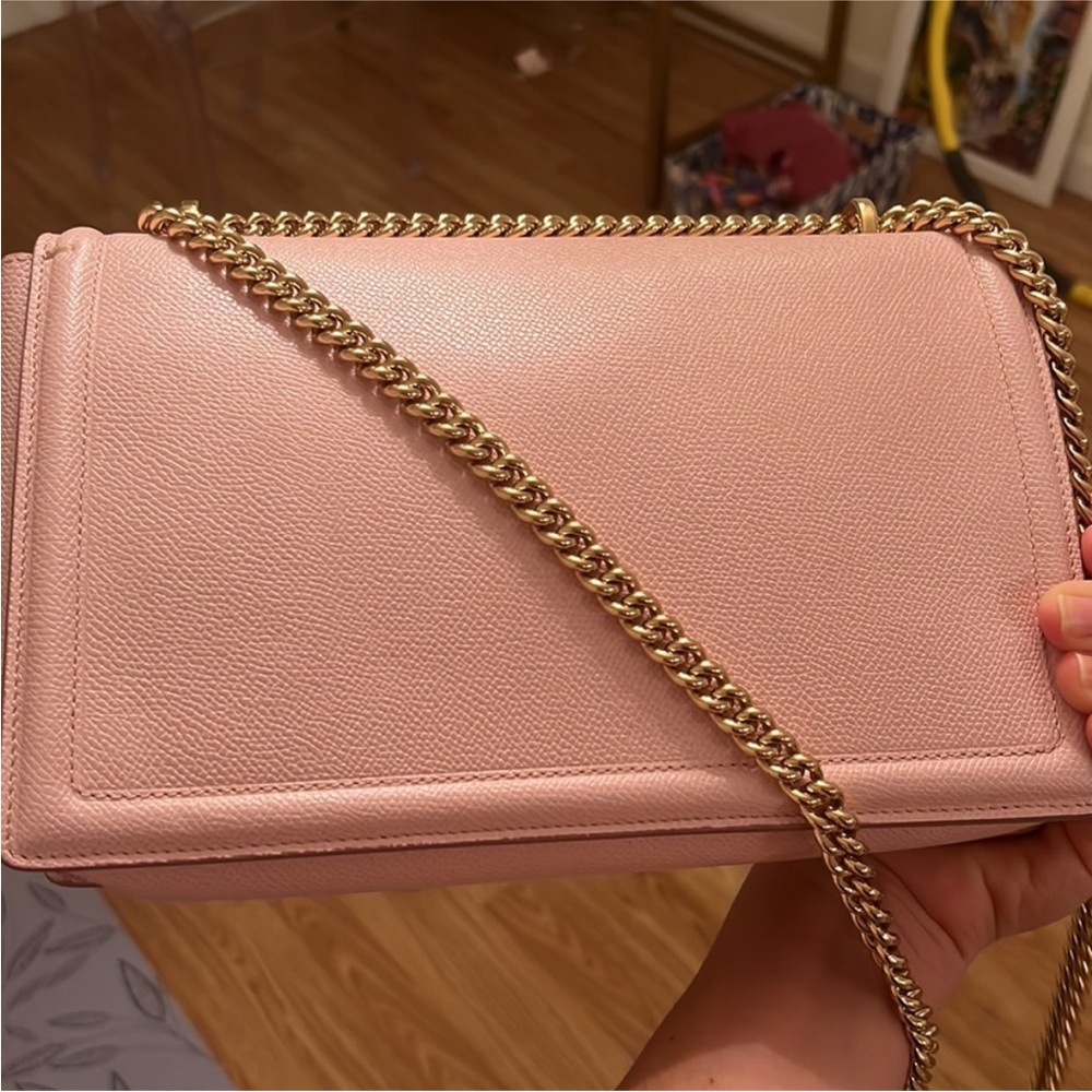 Salvatore Ferragamo Ginny Light Pink Leather Purse - Picture 3 of 16